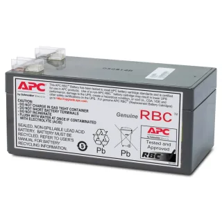 APC Replacement Battery Cartridge #47 - UPS battery - 1 x battery - Lead Acid - 3200 mAh - black - for P/N: BE325, BE325-CN, BE325-FR, BE325-GR, BE325-IT, BE325-LM, BE325R, BE325R-CN, BE325-UK
