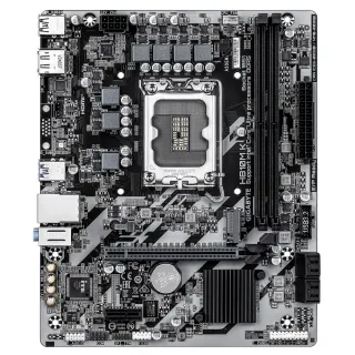 Gigabyte H810M K Intel 1851 Socket Motherboard, Micro-ATX, 2x DDR5 Slots, 1x M.2 Socket, GbE LAN, 1x DisplayPort / 1x HDMI Port