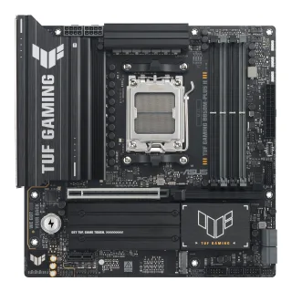 ASUS TUF GAMING B850M-PLUS II - Motherboard - micro ATX - Socket AM5 - AMD B850 Chipset - USB-C 3.2 Gen 2x2, USB-C 3.2 Gen2, USB 3.2 Gen 2, USB 3.2 Gen 1 - 2.5 Gigabit LAN - onboard graphics (CPU required) - HD Audio (8-channel)