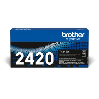 Brother TN2420 - High Yield - black - original - toner cartridge - for Brother DCP-L2510, L2530, L2537, L2550, HL-L2310, L2370, L2375, MFC-L2710, L2713