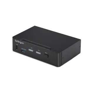 Startech - KVM / audio / USB switch - 2 x KVM / audio / USB - 1 local user - desktop - TAA Compliant