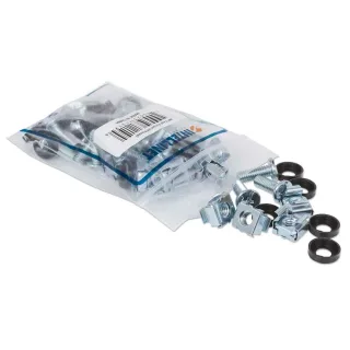 Intellinet 712194 Cage Nut Set 20 Pieces- Cage Nut Set 20 Pieces