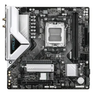 Gigabyte B840M EAGLE WIFI6 AMD AM5 Socket Motherboard, Micro-ATX, 2x DDR5 Slots, 2x M.2 Sockets, Fitted I/O Shield, 2.5GbE LAN, Wi-Fi 6, 1x DisplayPort / 1x HDMI Port