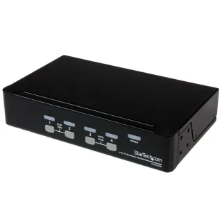 Startech 4-Port USB KVM Swith with OSD - TAA Compliant - 1U Rack Mountable VGA KVM Switch (SV431DUSBU)