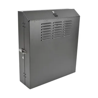 Eaton Tripp Lite Series 6U Wall Mount Low Profile Secure Rack Enclosure Cabinet Vertical - Rack cabinet - wall mountable - black - 6U - 19