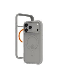 dbramante1928 Grenen Ultra - Protective cover for mobile phone - RS - MagSafe compatibility - D3O, plastic - frosted clear - for Apple iPhone 17 Pro Max, 18 Pro Max