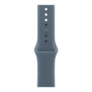 Apple - Band for smart watch - 46mm - M/L (fits wrists 160-210 mm) - anchor blue - for Watch Hermès Series 12, SE 3, Series 10, Series 11, Series 12, Ultra 3, Ultra 4