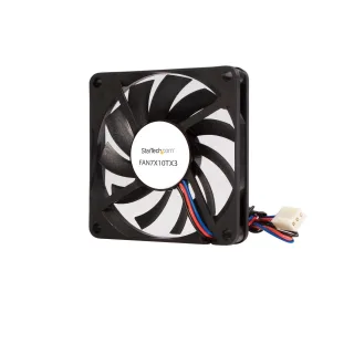 Startech Replacement 70mm TX3 Dual Ball Bearing CPU Cooler Fan - 3 pin case Fan - TX3 Fan - 70mm Fan (FAN7X10TX3)