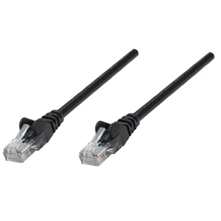 Intellinet 737081 Network Cable CAT6A Copper 20M- Black S/Ftp Snagless/Booted