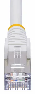 Startech 1m White CAT8 Ethernet Cable, Snagless, S/FTP, 25G/40G - Patch cable - RJ-45 (M) to RJ-45 (M) - 1 m - 5.6 mm - S/FTP - CAT 5/5e/6/6a/8 - IEEE 802.3bt/IEEE 802.3ba - halogen-free, snagless - white