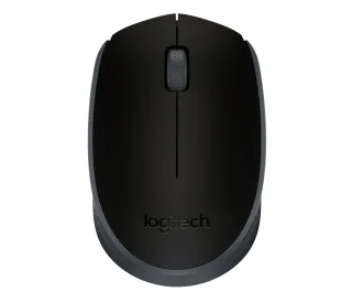 Logitech M171 - Mouse - right and left-handed - wireless - 2.4 GHz - USB wireless receiver - black