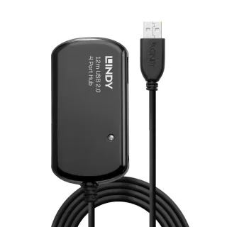 Lindy 42783 12M USB 2.0 Active Ext. Pro Hub USB a Male/4 X USB a Female