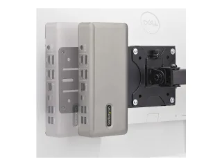 Startech VESA Mounting Bracket for NUC/Thin Clients/Docking Stations - Mounting component (2 VESA mount brackets) - for thin client - steel - black - monitor