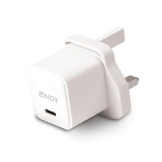 Lindy 73411 20W Type C PD Charger UK Plug