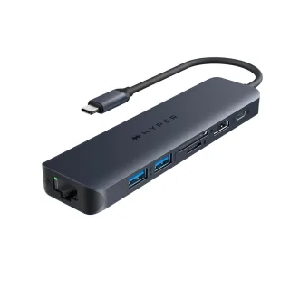 Targus HD4003GL Hyperdrive Ecosmart GEN.2 Universal USB-C 7IN1 Hub W/ 100W