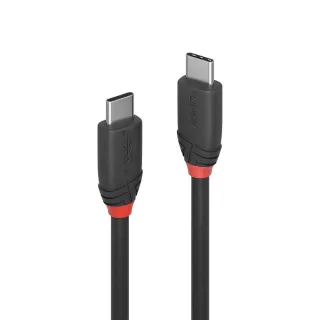 Lindy 36907 1.5M USB 3.1 Type C to C Cbl 3A Black Line