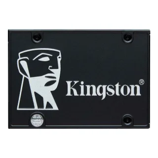 Kingston KC600 - SSD - encrypted - 1 TB - internal - 2.5" - SATA 6Gb/s - 256-bit AES - TCG Opal Encryption, Self-Encrypting Drive (SED)