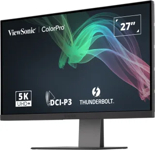 ViewSonic ColorPro VP2788-5K - LED monitor - 27" - 5120 x 2880 5K @ 60 Hz - IPS - 500 cd/m² - 2000:1 - 14 ms - 2xHDMI, DisplayPort, USB-C - speakers