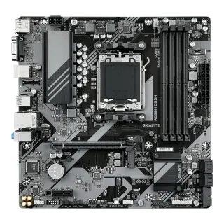 Gigabyte A620M DS3H Ultra Durable AMD AM5 Socket Motherboard, Micro-ATX, 4x DDR5 Slots, 1x M.2 Socket, 1x USB-C Port, GbE LAN, 1x D-Sub / 1x DisplayPort / 1x HDMI Port