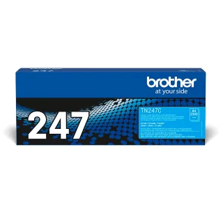 Brother TN247C - Cyan - original - toner cartridge - for Brother DCP-L3510CDW, DCP-L3550CDW, HL-L3210CW, HL-L3230CDW, HL-L3270CDW