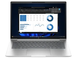 HP ProBook 4 G1iR Notebook - Intel Core 5 - 120U / up to 5 GHz - Win 11 Pro - Intel Graphics - 16 GB RAM - 512 GB SSD NVMe - 16" IPS 1920 x 1200 - Gigabit Ethernet - Wi-Fi 6E, Bluetooth - pike silver aluminium - kbd: UK