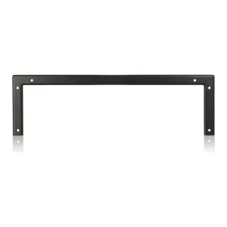 Startech 4U Wall Mount Patch Panel Bracket - 19 inch Steel Vertical Mounting Bracket for Network and Data Equipment (RK419WALLV) - Mounting bracket - wall mountable - black - 4U - 19