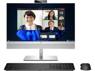 HP EliteOne 840 G9 - All-in-one Core i7 i7-14700 / up to 5.4 GHz - RAM 32 GB - SSD 1 TB - NVMe - UHD Graphics 770 - Gigabit Ethernet, IEEE 802.11ax (Wi-Fi 6), Bluetooth 5.4, IEEE 802.11be (Wi-Fi 7) - Win 11 Pro - monitor: LED 23.8" 1920 x 1080 (Full HD) @ 60 Hz touchscreen - keyboard: UK - with HP Wolf Pro Security Edition (1 year)