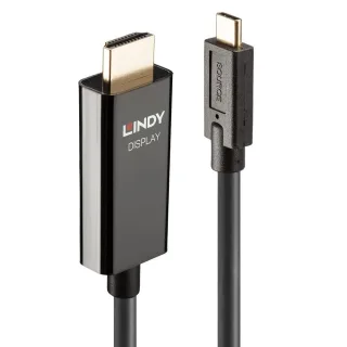Lindy 43317 10M USB Type C to HDMI 4K60 Adapter Cable with Hdr