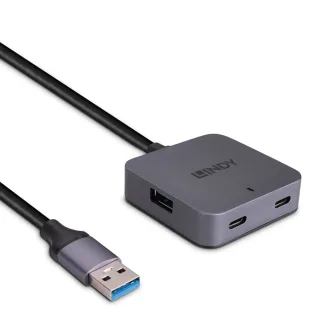 Lindy 43388 5M USB 3.0 Hub 4 Ports