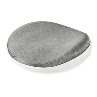 StarTech Wrist Rest - Ergonomic Desk Wrist Pad - Sliding Wrist Rest for Mouse - Silver Fabric - Office Wrist Support (ROLWRSTRST)