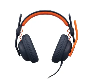 Logitech Zone Learn Over-Ear Wired Headset for Learners, 3.5mm AUX - Headphones with mic - full size - wired - 3.5 mm jack
