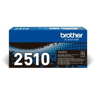 Brother TN-2510 - High capacity - black - original - box - toner cartridge - for Brother DCP-L2620, L2627, L2660, HL-L2400, L2445, L2447, MFC-L2800, L2827, L2860