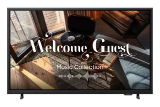 Samsung HG32F800FEU - 32" Diagonal Class HF8000F Series LED-backlit LCD TV - hotel / hospitality - Tizen OS - 1080p 1920 x 1080 - HDR - black