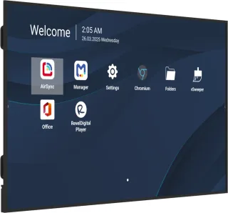 ViewSonic CDE9831-1C - 98" Diagonal Class CDE31 Series LED-backlit LCD display - digital signage - with built-in media player / optional slot-in PC capability - 4K UHD (2160p) 3840 x 2160 - direct-lit LED