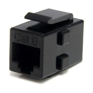 Startech Cat 6 RJ45 Keystone Jack Network Coupler - F/F (C6KEYCOUPLER)