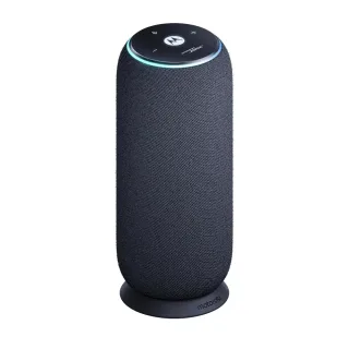 Motorola Moto sound flow - Speaker - for portable use - wireless - Bluetooth, Wi-Fi - App-controlled - 30 watt - 2-way - Pantone Carbon