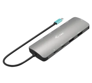 USB-C METAL NANO 2X HDMI DOCKING STATION + PD 100W