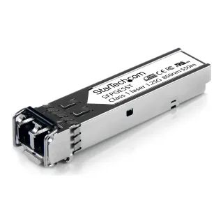 Startech Cisco SFP-GE-S Compatible SFP Module, 1000BASE-SX, 1GbE Multimode Fiber MMF Optic Transceiver, 1GE Gigabit Ethernet SFP, LC 550m, 850nm, DDM, Cisco IE3400, IE3300, IE3200 - Lifetime Warranty (SFPGESST)