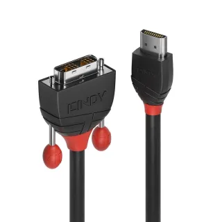 Lindy 36274 5M HDMI to Dvi-d Cable Black Line