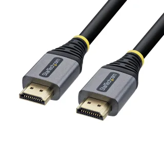 Startech - Premium High Speed - HDMI cable - HDMI male to HDMI male - 1.5 m - shielded - black & silver - 4K60Hz support, 1440p (UWQHD) support 144Hz, 1080p support 240Hz, passive