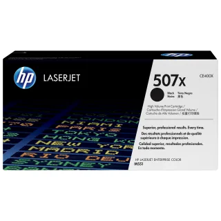 HP 507X - CE400X - 1 x Black - Toner cartridge - High Yield