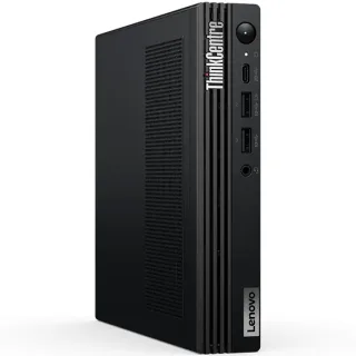 Lenovo ThinkCentre M90q Gen 5 12TT - Tiny Core i7 i7-14700T / up to 5.2 GHz - vPro Enterprise - RAM 16 GB - SSD 512 GB - TCG Opal Encryption 2, NVMe, Performance - UHD Graphics 770 - Gigabit Ethernet, Bluetooth 5.3, IEEE 802.11ax (Wi-Fi 6), IEEE 802.11be (Wi-Fi 7) - Win 11 Pro - monitor: none - keyboard: UK - black - Lenovo TopSeller - with 1 Year Lenovo Premier Support