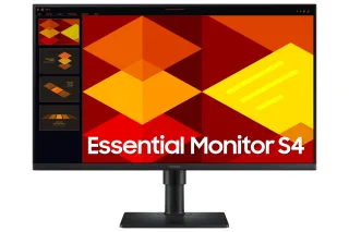 Samsung S27D400GAU - S40GD Series - LED monitor - 27" - 1920 x 1080 Full HD (1080p) @ 100 Hz - IPS - 250 cd/m² - 1000:1 - 5 ms - 2xHDMI, DisplayPort - black