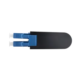 Startech - Loopback adapter - TAA Compliant - LC/UPC single-mode (M) - fibre optic - duplex - 9 / 125 micron - OS1/OS2 - blue