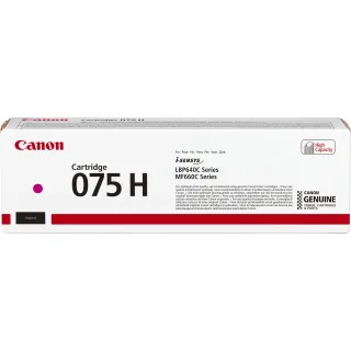 Canon 075 H - High capacity - magenta - original - box - toner cartridge