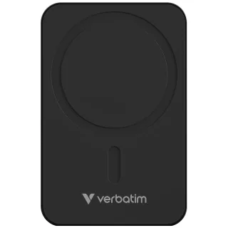 Verbatim Charge 'n' Go Power Bank Magnetic Wireless Charging 20000mAh Black