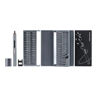 Startech 55-Bit Electric Precision Screwdriver Set - Portable Cordless Battery Powered Bit Driver Kit for Electronics, Laptop, Computers, Tablet & Phone Repairs - Magnetic Work Pad - Electric precision screwdriver - cordless 4 mm - 0.35 N·m - 2 batteries