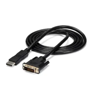 StarTech 6ft / 1.8m DisplayPort to DVI Cable - 1920x1200 - DVI Adapter Cable - Multi Monitor Solution for DP to DVI Setup (DP2DVIMM6)