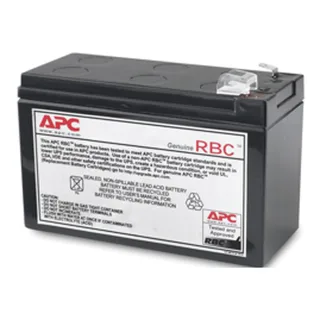 APC Replacement Battery Cartridge #110 - UPS battery - 1 x battery - Lead Acid - black - for P/N: BE650G2-CP, BE650G2-FR, BE650G2-GR, BE650G2-IT, BE650G2-SP, BE650G2-UK, BR650MI