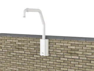 AXIS T91D62 TELESCOPIC PARAPET MNT